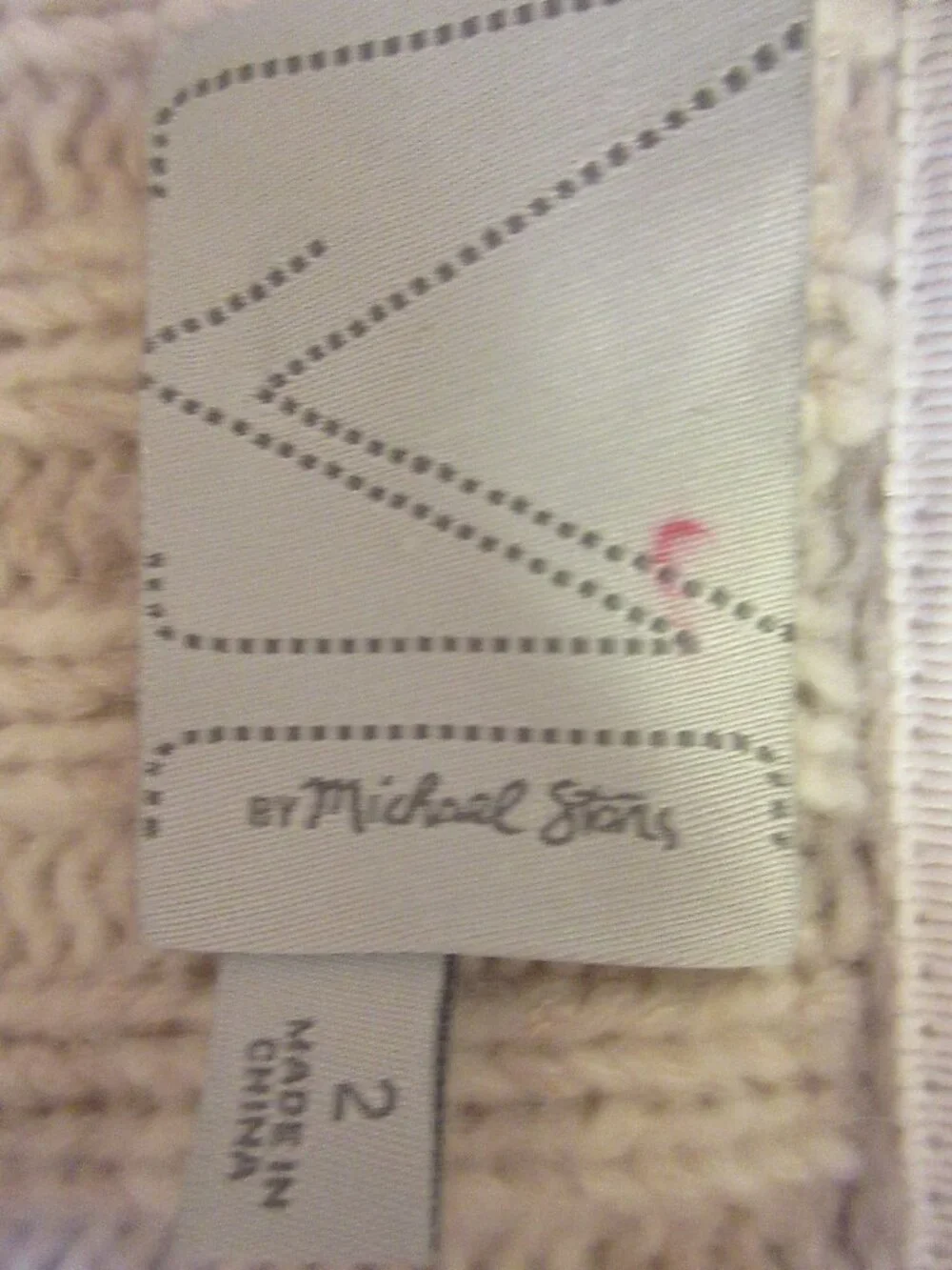 Michael Kors Cable Knit Cardigan, size L